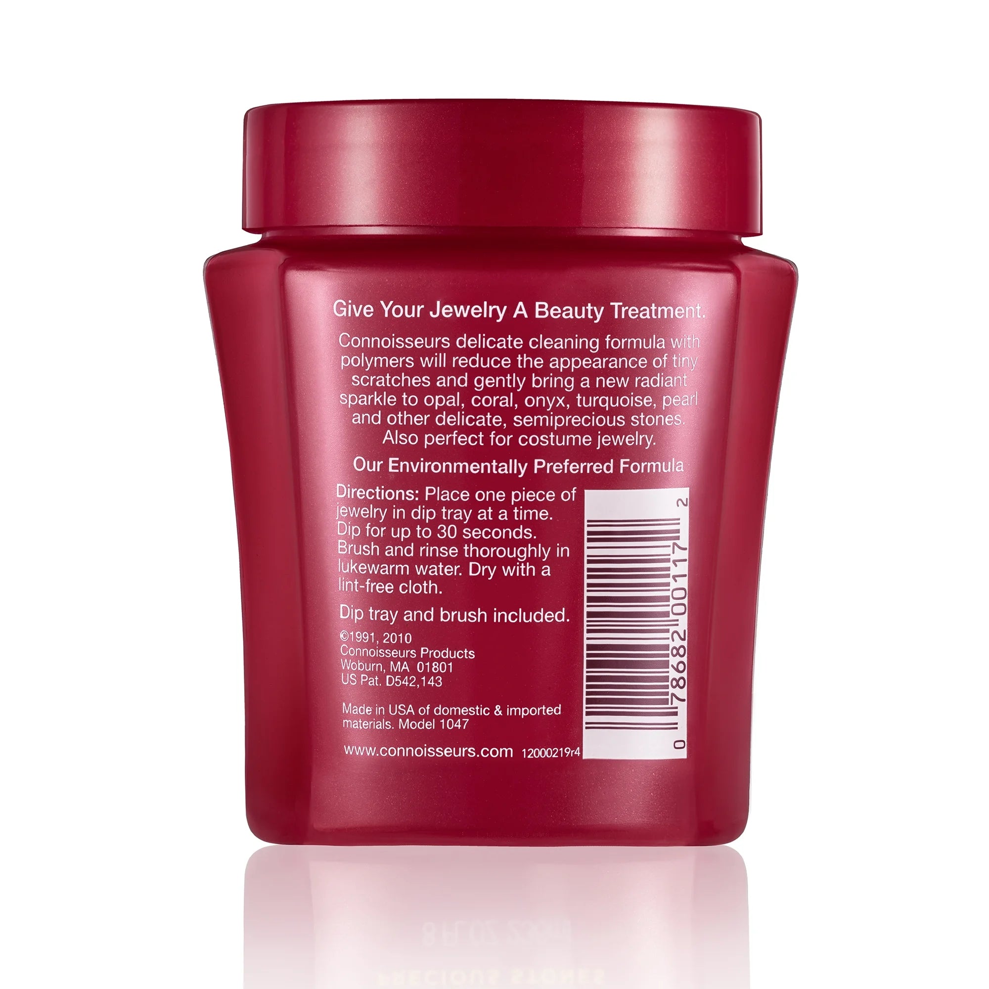 Delicate Jewelry Cleaner Solution for Pearls, Gemstones, and Fashion Jewelry, 8 Fl Oz