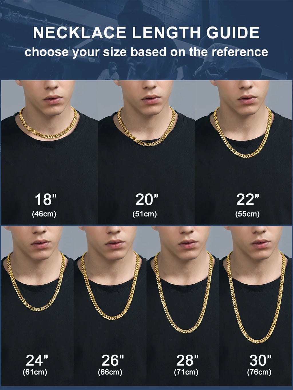 Men'S Stainless Steel Chain Rapper Necklace 4.8Mm 14 Inch Costume Hip Hop Jewelry Mens Gifts